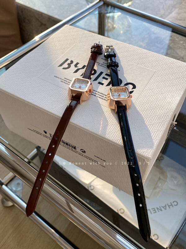 [moment with you] simple advanced vintage watch d9151# LSW