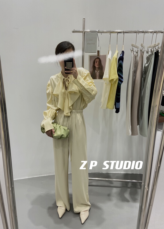 New in early summer! [z.p studios] Korean versatile fashion wide leg casual pants 9026# ZSY
