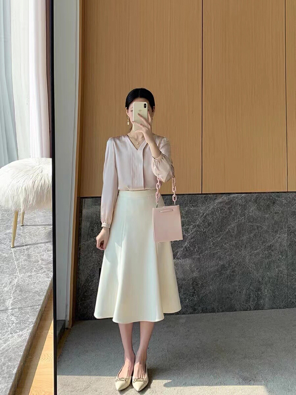 New year in early spring! [Tongtong] Korean slim and versatile skirt 1106# hjy