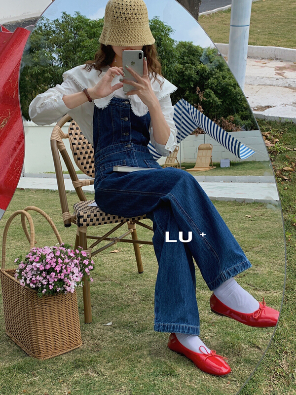[Lu +] Korean versatile age reducing suspenders 5520# hjy