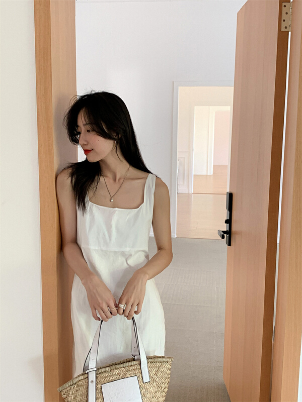 [chocolate] Korean fashion suspender dress 9267# CSX