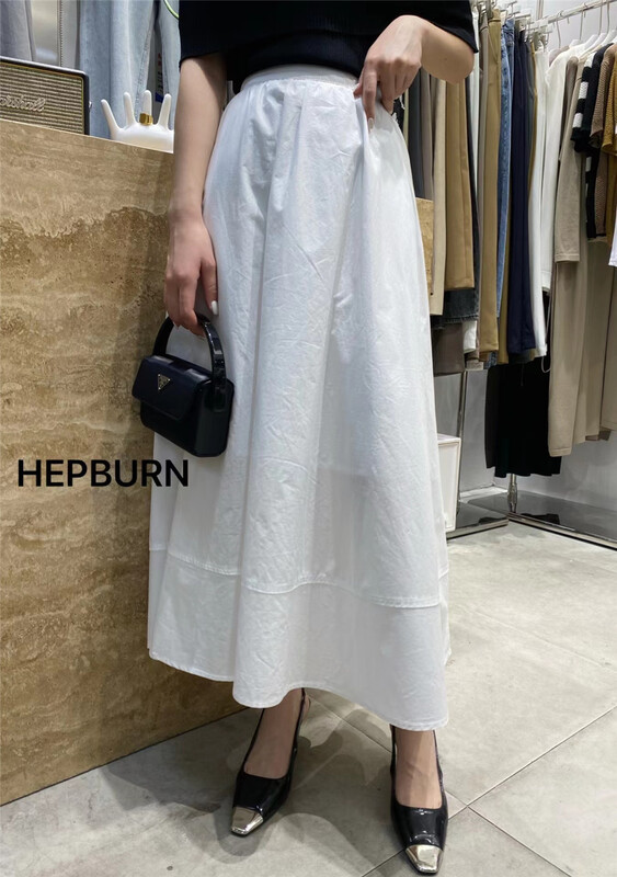 New year in early spring! [Hepburn] versatile high waist skirt ys1-2529# L