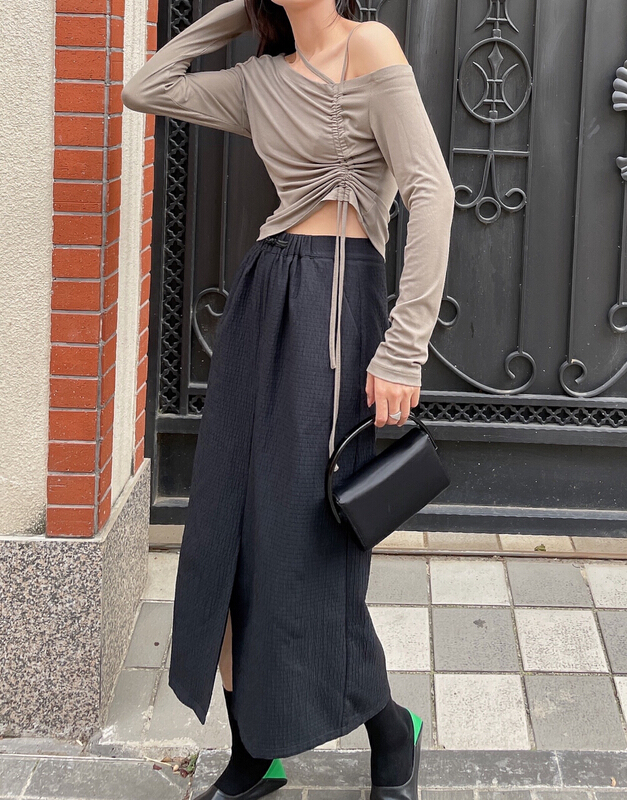 New in early summer! [Xi Xi] fashionable drawstring two wear sunscreen long sleeved T-shirt 6326# ozq