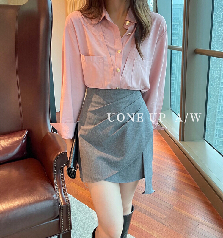New in early autumn! [uone] Korean style design skirt 97721# LSL