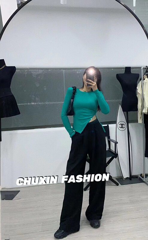 New year in early spring! [c.x initial heart] elastic and thin, with irregular forks and a knit 6012# WTT inside