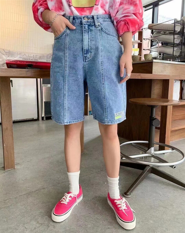 [clothes and jeans] Korean casual label 5-point denim shorts 3623\hjy