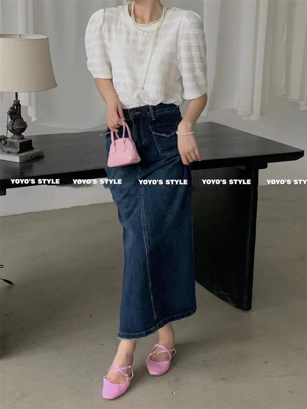 [yoyo's] simple and versatile bubble sleeve shirt 8549# XYY