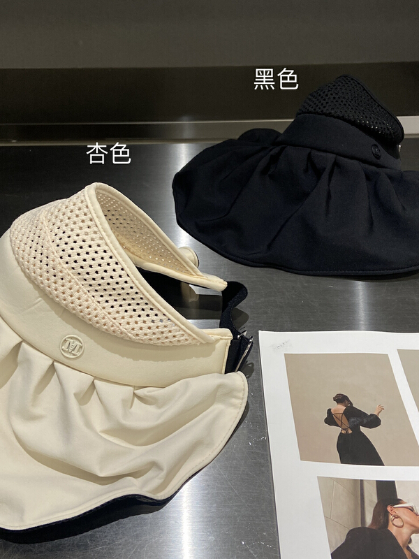 [11An] black glue full sunscreen hat a6659# LSL
