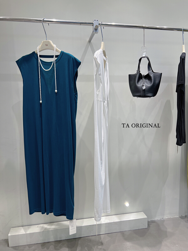[TA] fashion backless medium length dress c10917# ll