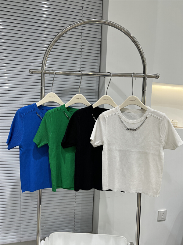 New in early summer! [Nina life] simple and versatile slim sweater f3606# zxl