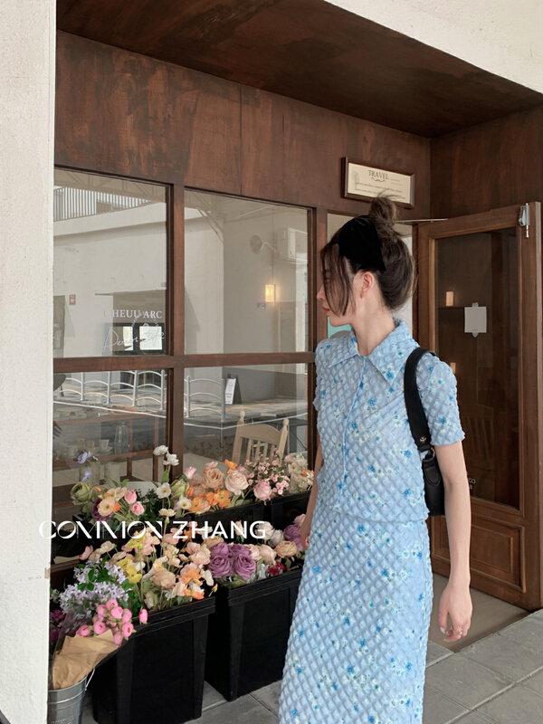 [CZ Zhang] design sense Korean minority shirt 62486# XYJ