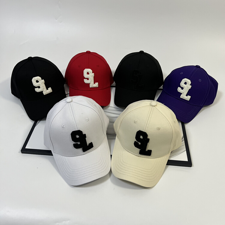 [aestheticism hat industry] flocked letter versatile hat 3108# LSL
