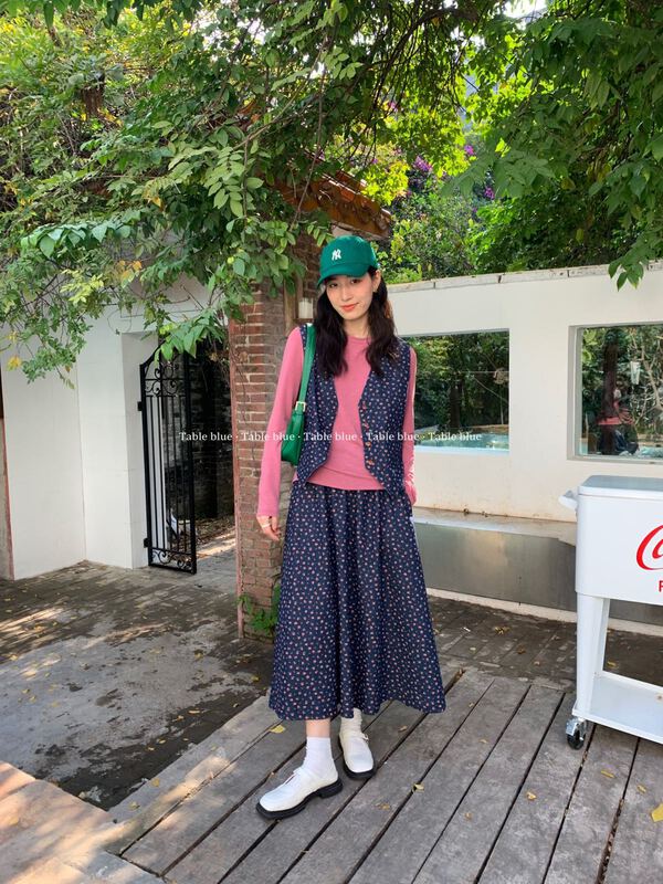 New year in early spring! [table blue] fashionable, simple and versatile high waist slim skirt 2018-1# LSW