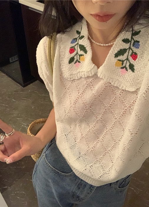 [pan] aging chic fashion sweater 00483# PCZ