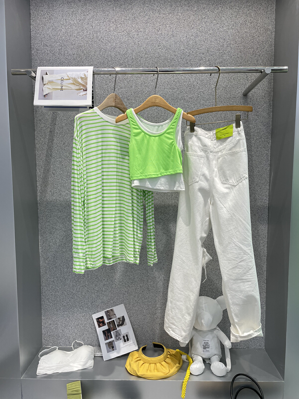[bobo1972] fake two pieces of spring atmosphere vest al216303# ozq