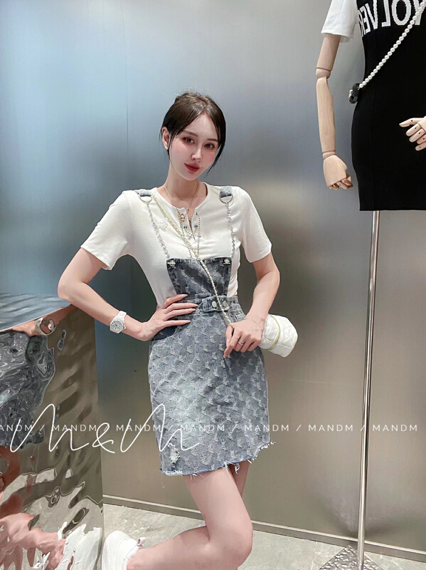 [M & M] Korean design retro suspenders 16430# PCZ