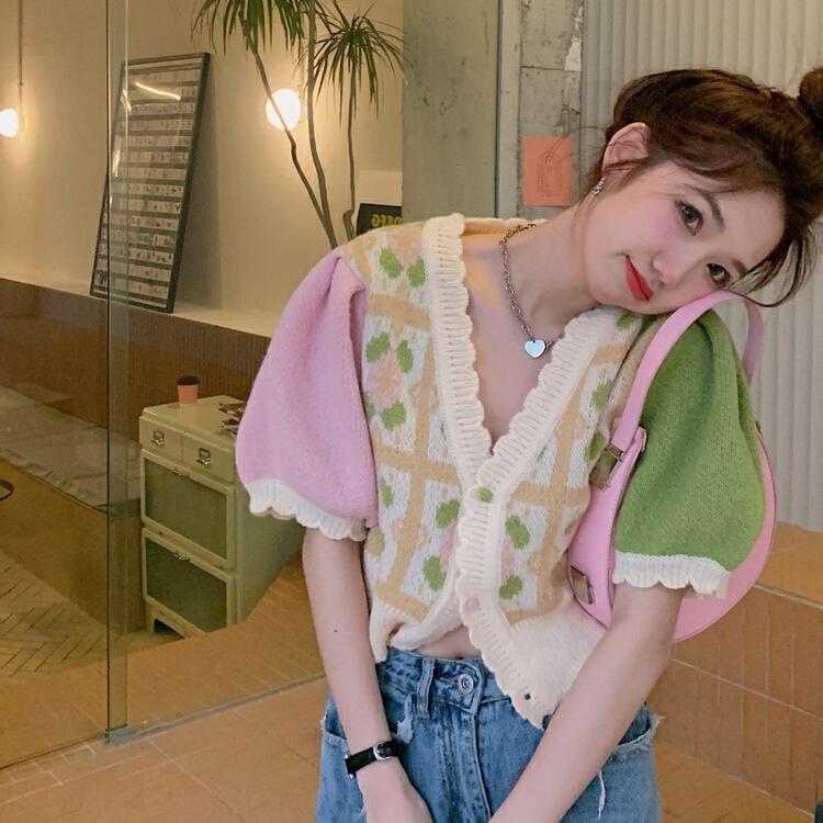 New year in early spring! [pan] loose and versatile design sweater 00224# PCZ