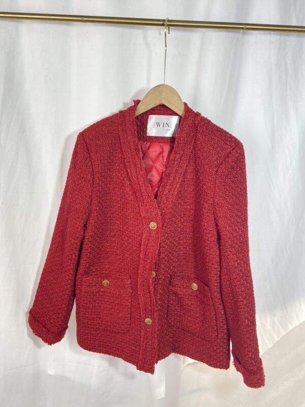 New in early summer! [yspy shop] knitting a small fragrance gentle short coat ys1-743# Cl