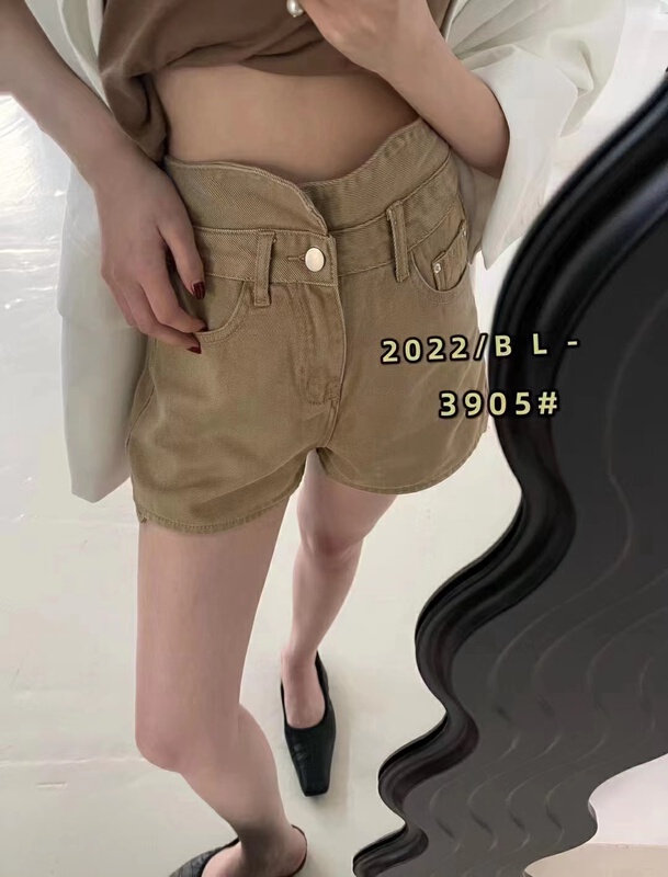 [GDN] candy color shows thin temperament denim shorts 3905# ozq