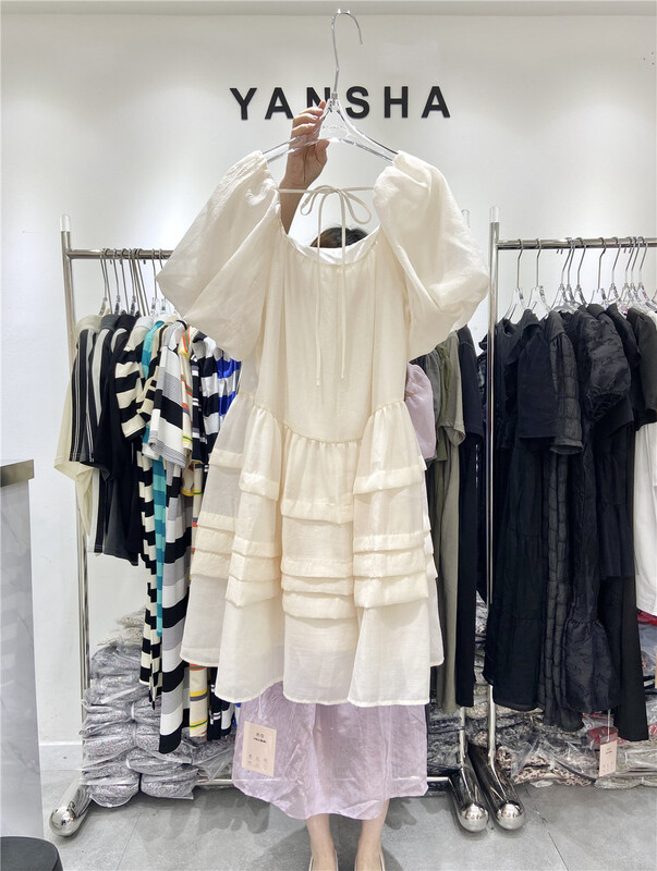 [Yan Sha] Korean French Princess fluffy dress 206# CLS