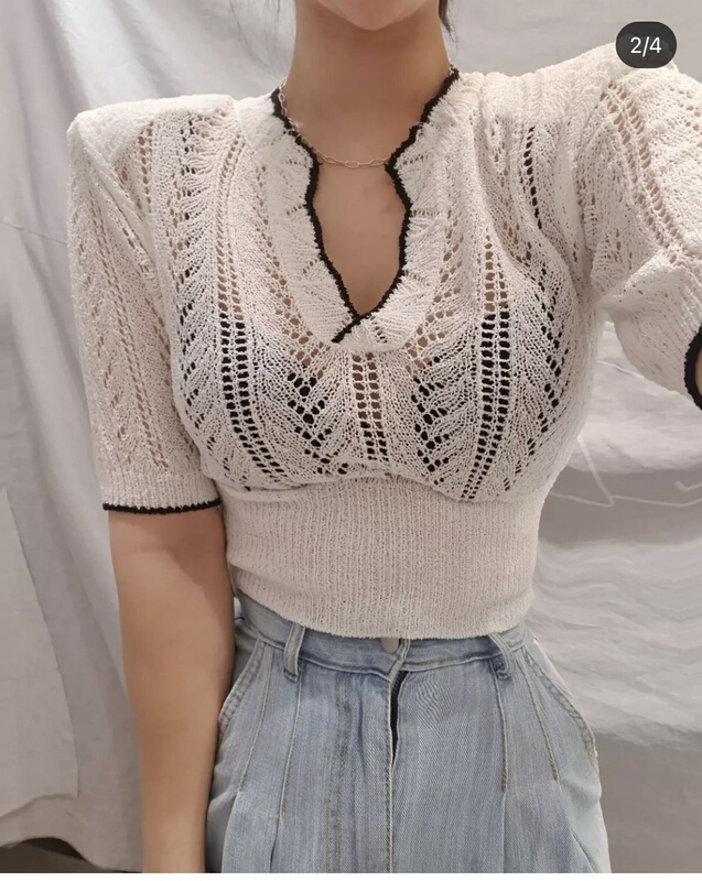 [section of me] Korean slim and versatile sweater 2221# ozq