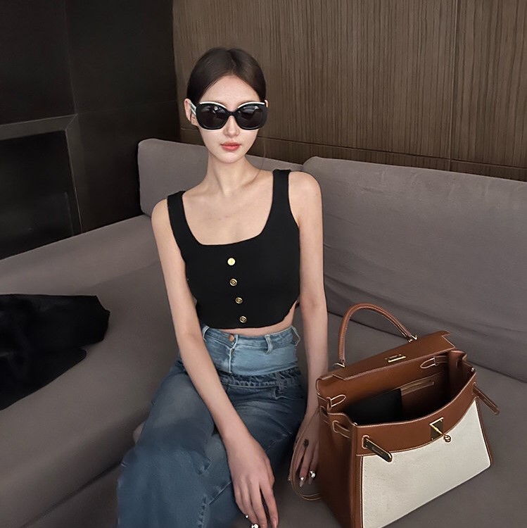 New in early summer! [courw] style vest / courw bag