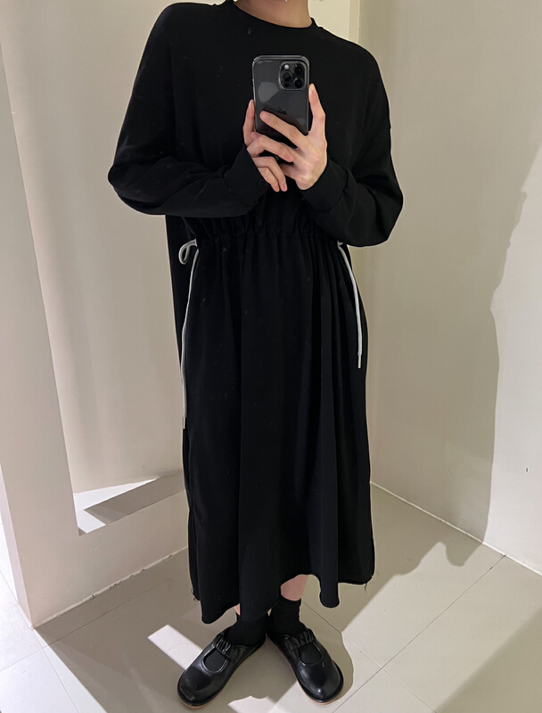 Original price 122.95! [Bu class] Korean loose waist dress b13526# zxl
