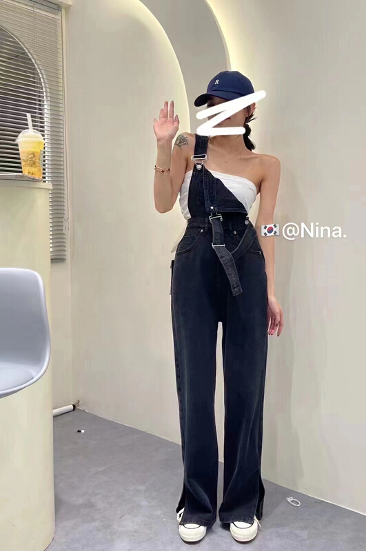 [unm-show] Korean fashion age reducing suspender ys2-1181# WTT