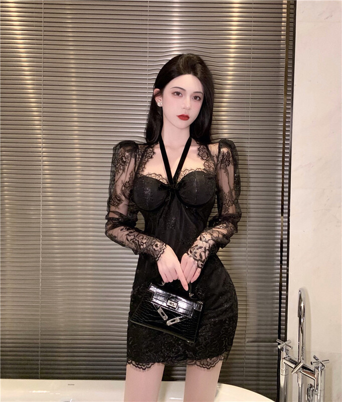 New year in early spring! [DS +] sexy little woman lace dress 3028# JJ