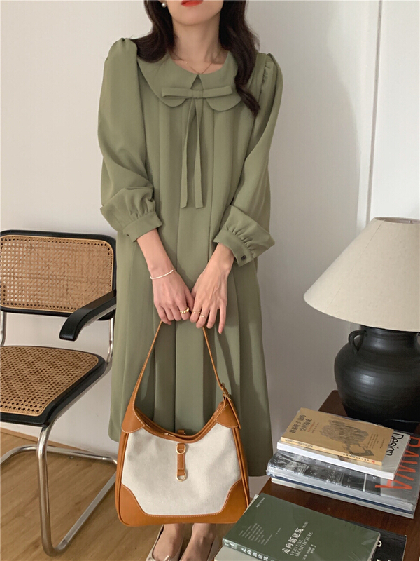New year in early spring! [timely rain] Han Feng ins sweet girl dress c098# WPL