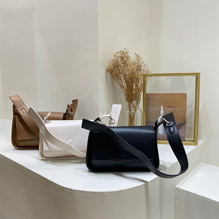 [misslan] simple and versatile square handbag (with shoulder strap) e017# XJ
