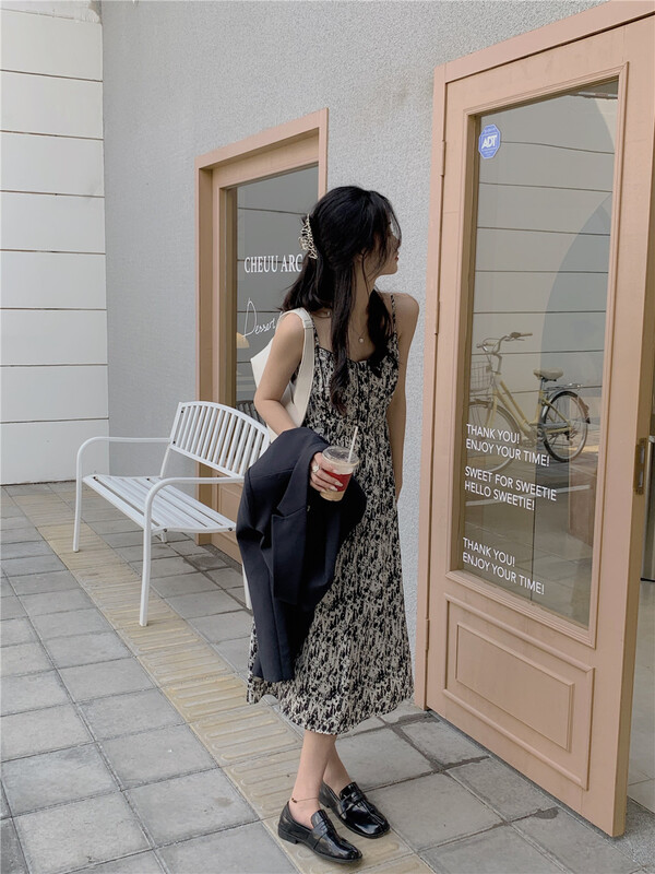 [lini] Korean suspender loose dress 221s005# zxx