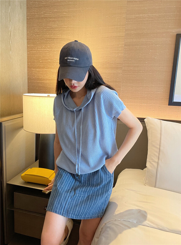 [angelyue] casual and versatile short sleeve T-shirt 9222# LSL