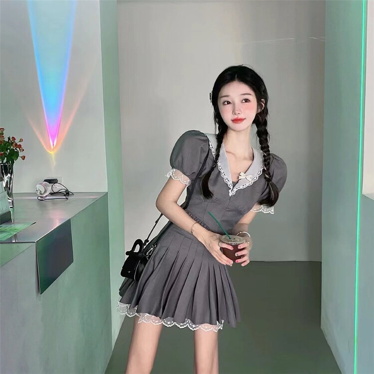 [MS studio] pure wind, age reducing and thin skirt 09104-1# PCZ