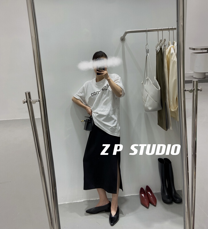 New year in early spring! [z.p studios] simple side split skirt 8012# ZSY