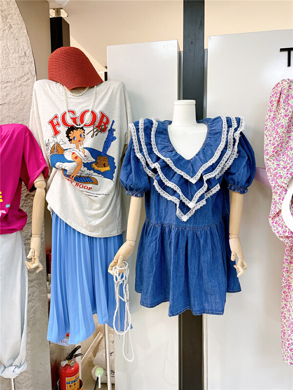 New in early summer! [Duo Duo] slim fashion dress 0070# zyh