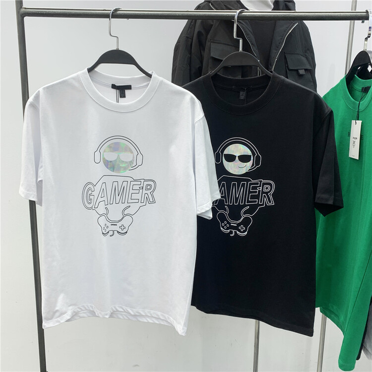 New year in early spring! [Banna harbor] crew neck versatile comfortable short sleeve T-shirt t23011# ZZL