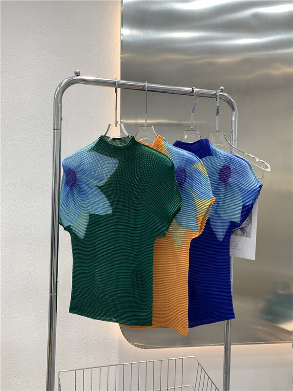 [Linna] niche Decor pleated versatile shirt 82800\zxx