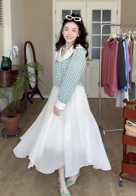goods in stock! New in early summer! [savage] elastic waist versatile slim skirt e8030# WPL