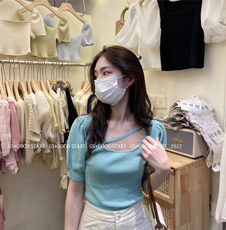 [GS. Good star] Korean Ladies' short sleeved sweater 22661# hjy