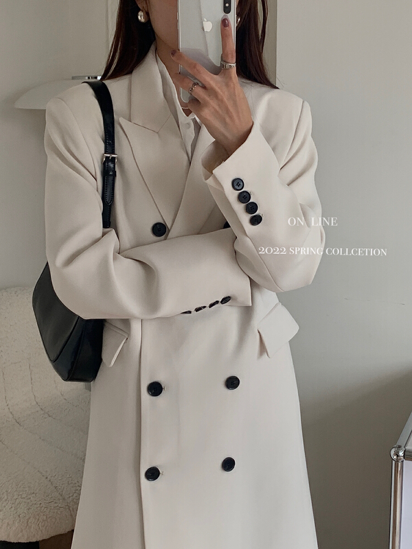 goods in stock! New year in early spring! [on line] design sense niche high sense long suit 3347# jhy