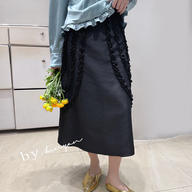 These [benyan] niche design lace skirt 7592# zxx