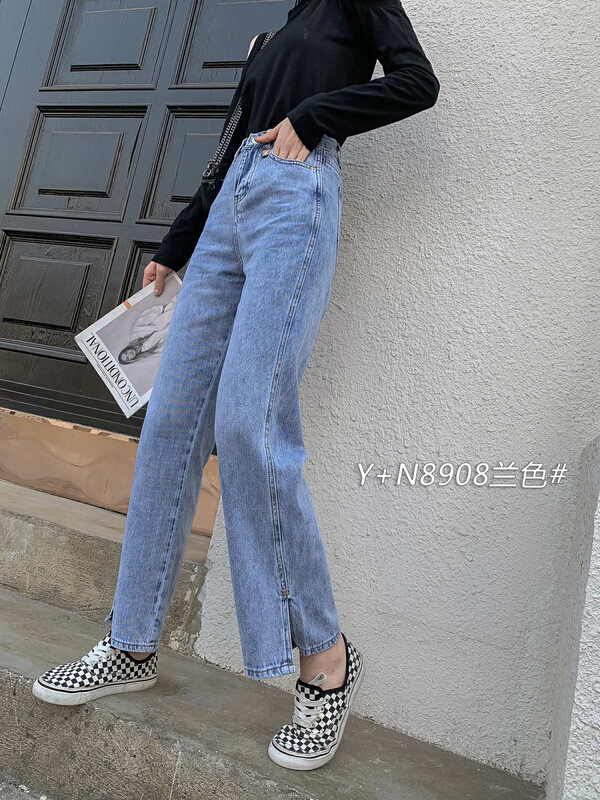 New year in early spring! [Yinuo Yinuo jeans] fashion straight jeans 8932# ZSY