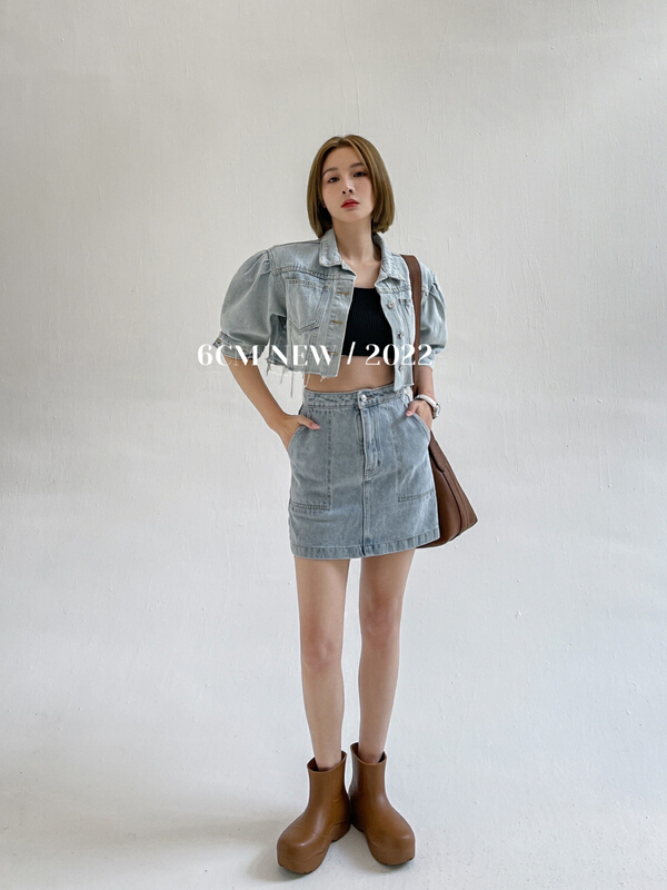 New in early summer! [6cm] Korean fashion casual jeans 8231-1# XYJ