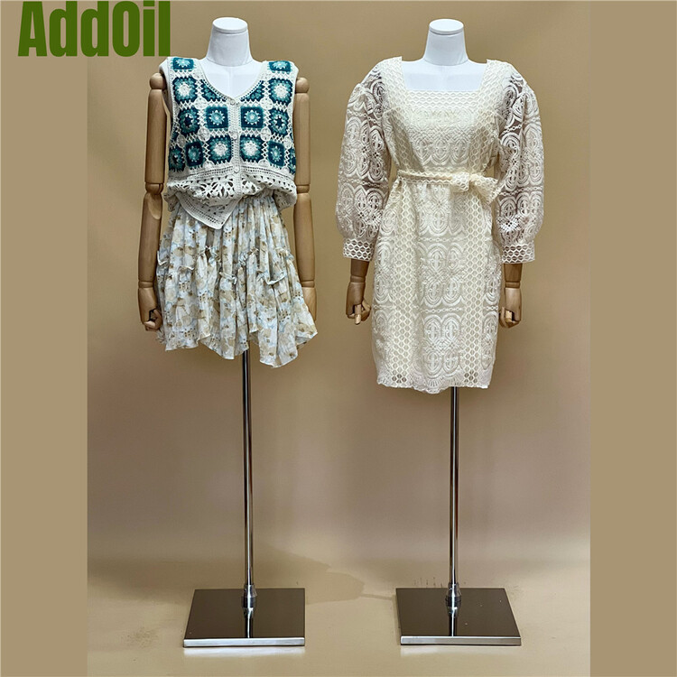 [addoil] square neck style versatile dress 9002# zxl