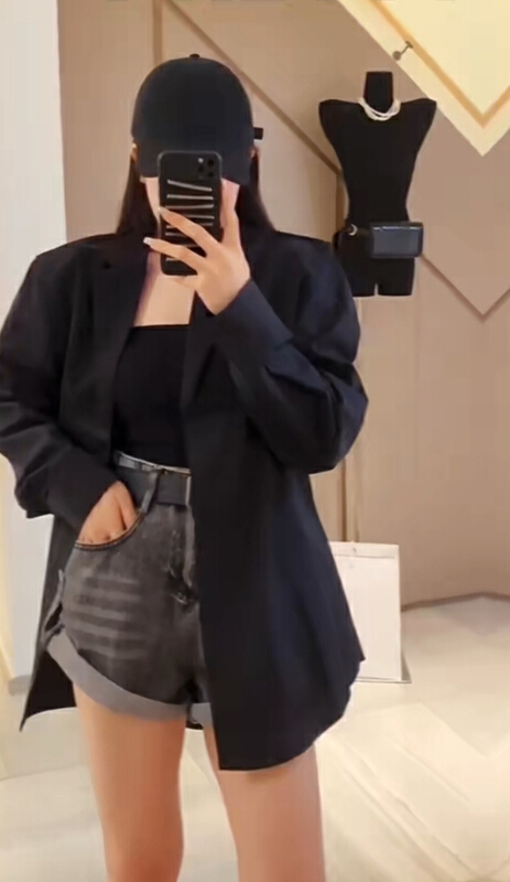 [AI x2 denim] slim elastic waist comfortable jeans ys1-3871# hjy