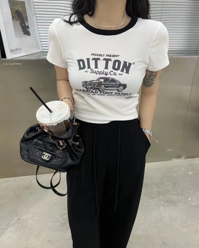 [JZ jinjinjia] small comfortable shirt 8065# ll with thin letters
