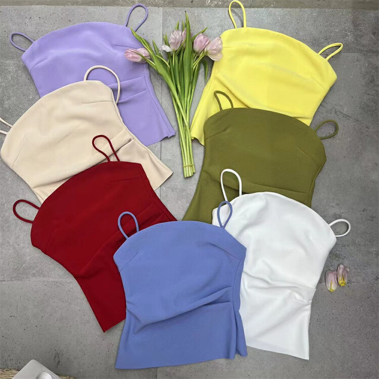 New in early summer! [Yandian] versatile basic solid vest / sling 260# JJ