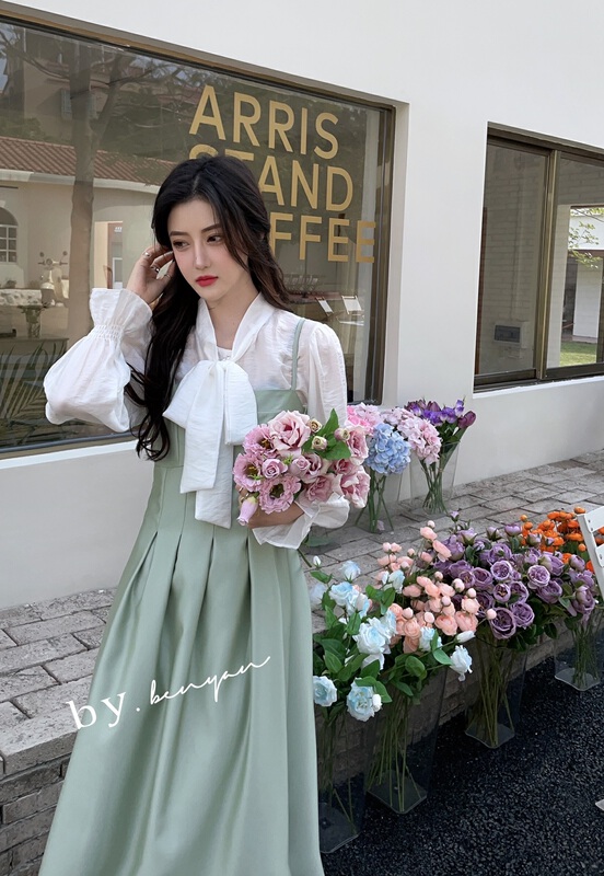 New year in early spring! [benyan] Korean style suspender dress 9831# zxx