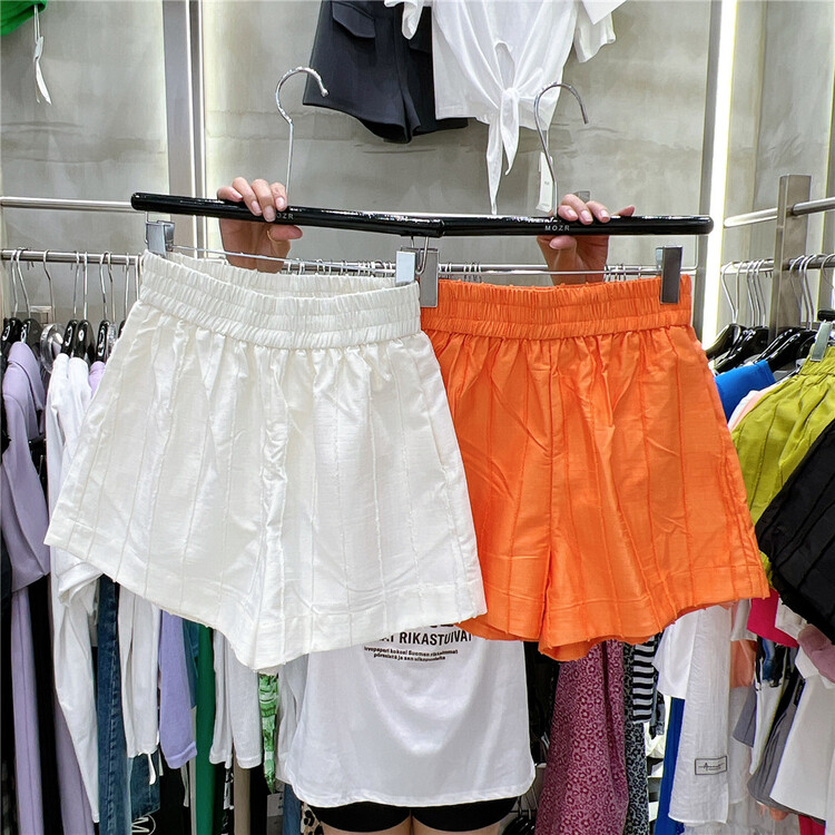 [mozr] simple and slim casual shorts 22127# XYJ